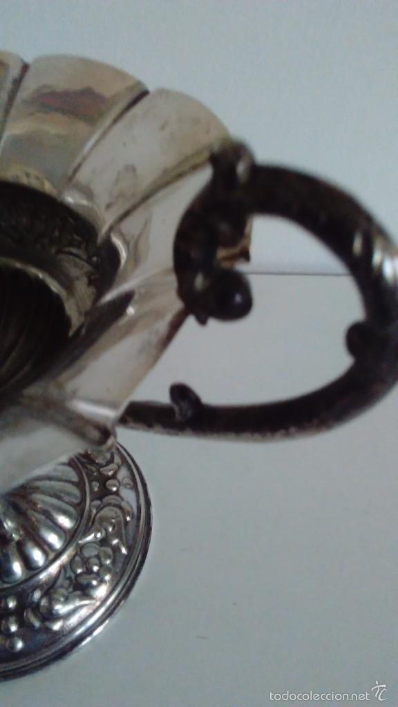 Antig&uuml;edades: Bonito centro de mesa en forma de copa - Foto 12