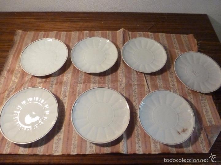 Antig&uuml;edades: SIETE PLATOS DE LOZA - Foto 1