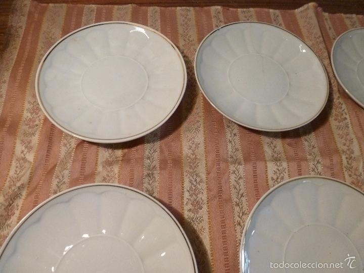 Antig&uuml;edades: SIETE PLATOS DE LOZA - Foto 3
