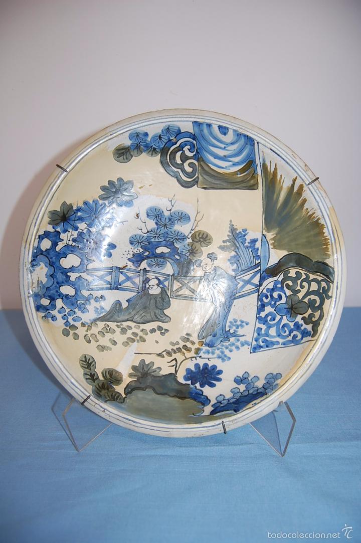 Antig&uuml;edades: PLATO EN CERAMICA ESPA&Ntilde;OLA - Foto 1