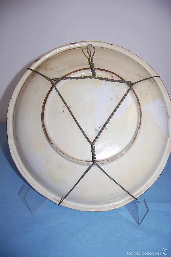 Antig&uuml;edades: PLATO EN CERAMICA ESPA&Ntilde;OLA - Foto 5