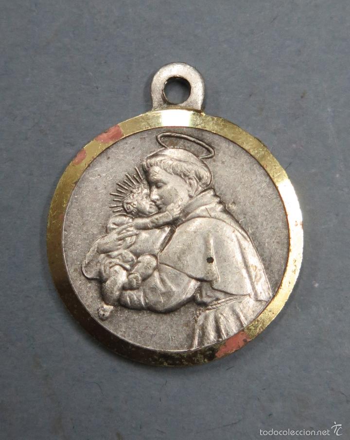 Antig&uuml;edades: PRECIOSA MEDALLA DE SAN ANTONIO - Foto 1
