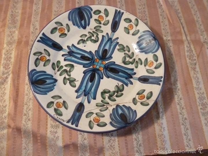Antig&uuml;edades: PLATO DE CERAMICA - Foto 1