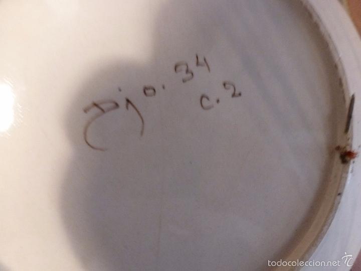 Antig&uuml;edades: PLATO DE CERAMICA - Foto 2