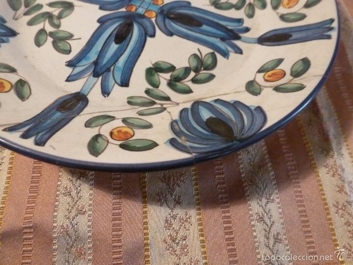 Antig&uuml;edades: PLATO DE CERAMICA - Foto 3