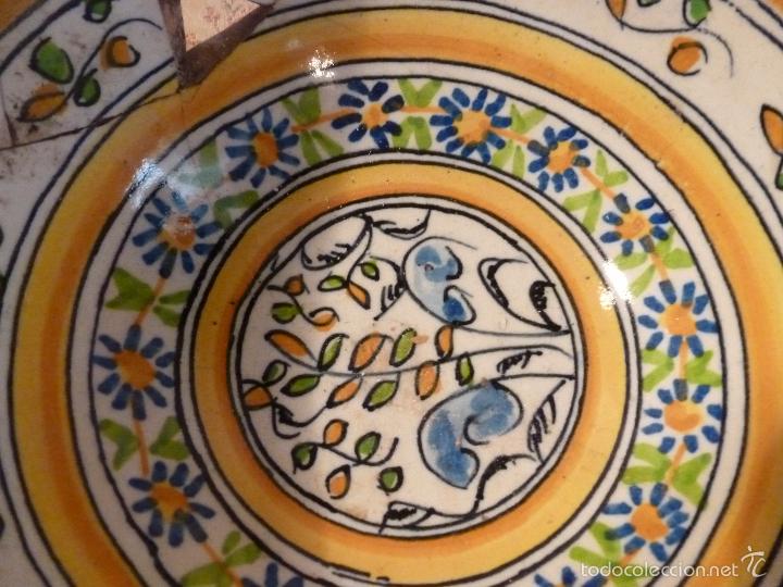 Antig&uuml;edades: PLATO DE CERAMICA - Foto 5
