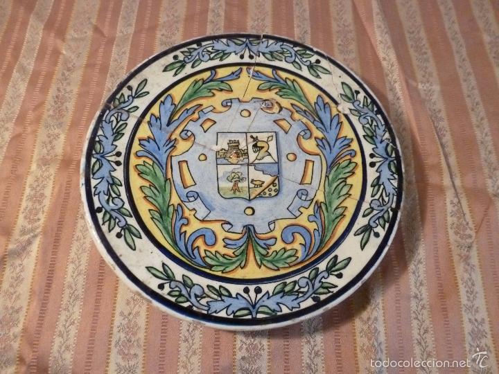 Antig&uuml;edades: PLATO DE CERAMICA - Foto 1