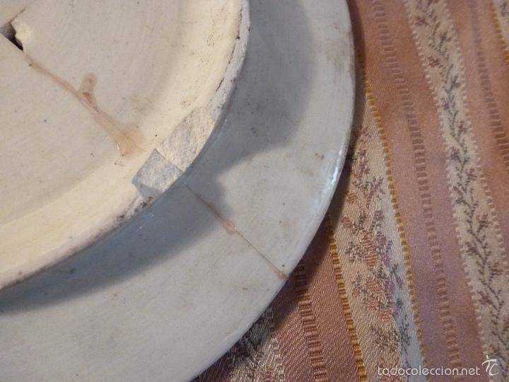 Antig&uuml;edades: PLATO DE CERAMICA - Foto 2