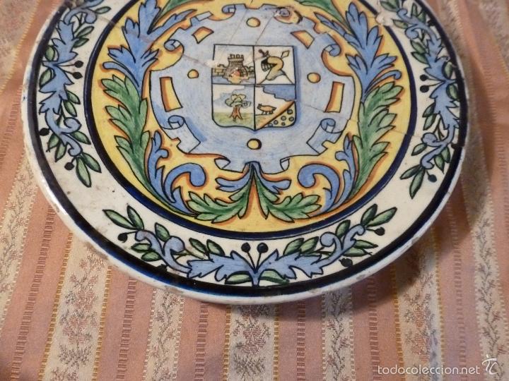 Antig&uuml;edades: PLATO DE CERAMICA - Foto 4