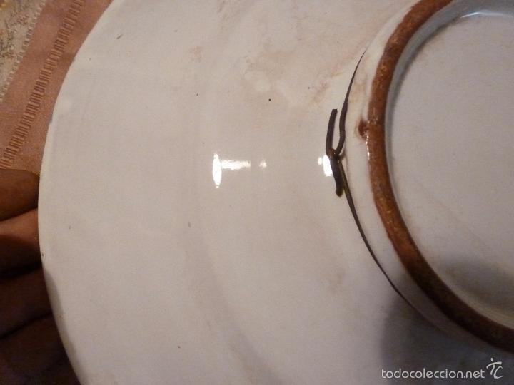 Antig&uuml;edades: PLATO DE CERAMICA BARCO - Foto 2
