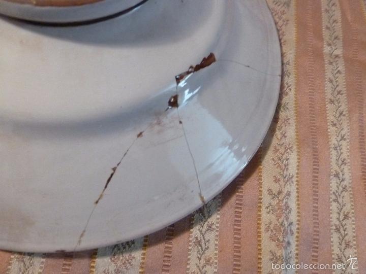 Antig&uuml;edades: PLATO DE CERAMICA BARCO - Foto 3