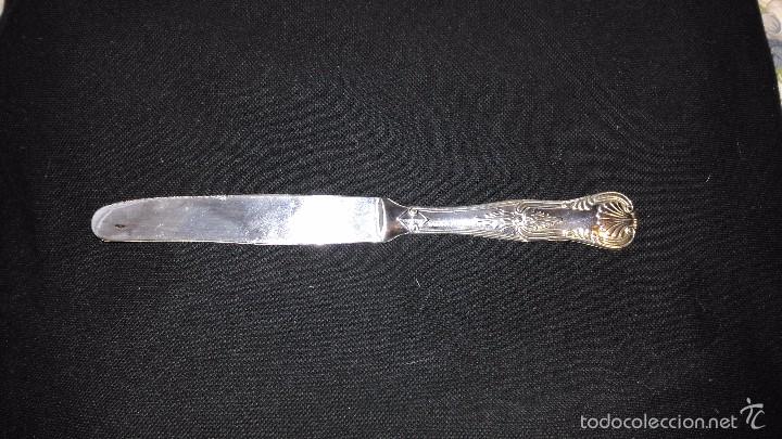 Antig&uuml;edades: Cuchillo en plata (marca ARG.800) - Foto 3