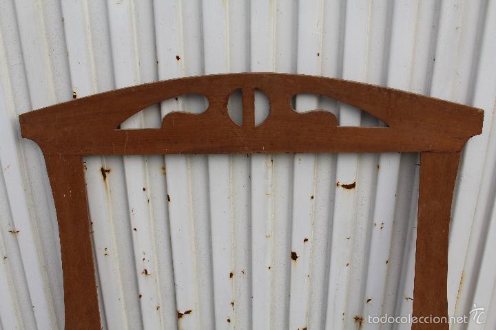 Antig&uuml;edades: marco modernista antiguo en madera - Foto 2