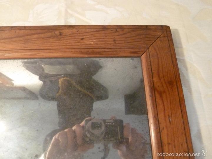 Antig&uuml;edades: espejo madera - Foto 4