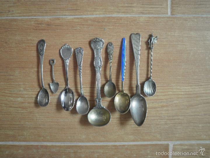 Antig&uuml;edades: Lote de cucharillas. - Foto 2