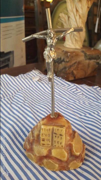 Antig&uuml;edades: cruz de mesilla - Foto 1