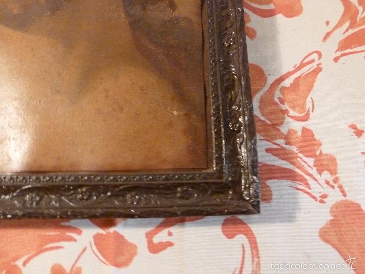 Antig&uuml;edades: LAMINA RELIGIOSA DE CRISTO - Foto 7