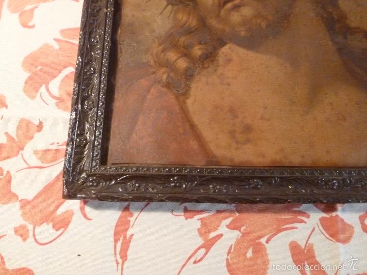 Antig&uuml;edades: LAMINA RELIGIOSA DE CRISTO - Foto 8
