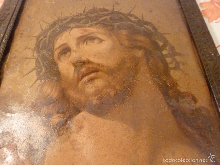 Antig&uuml;edades: LAMINA RELIGIOSA DE CRISTO - Foto 9