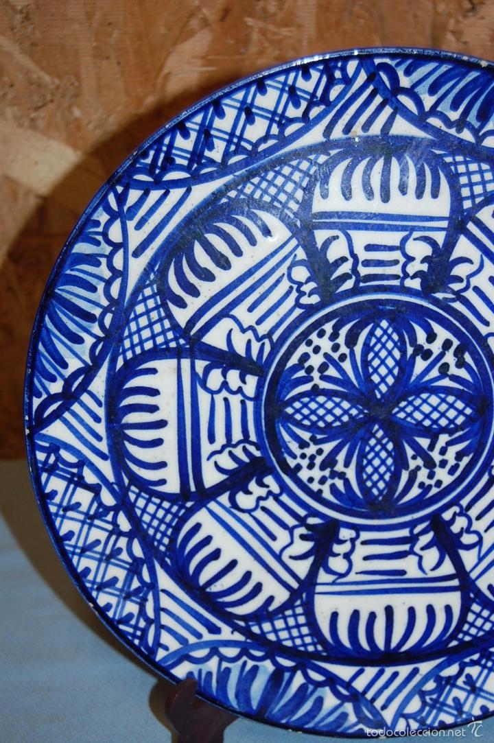 Antig&uuml;edades: PLATO EN CER&Aacute;MICA ESPA&Ntilde;OLA - Foto 2
