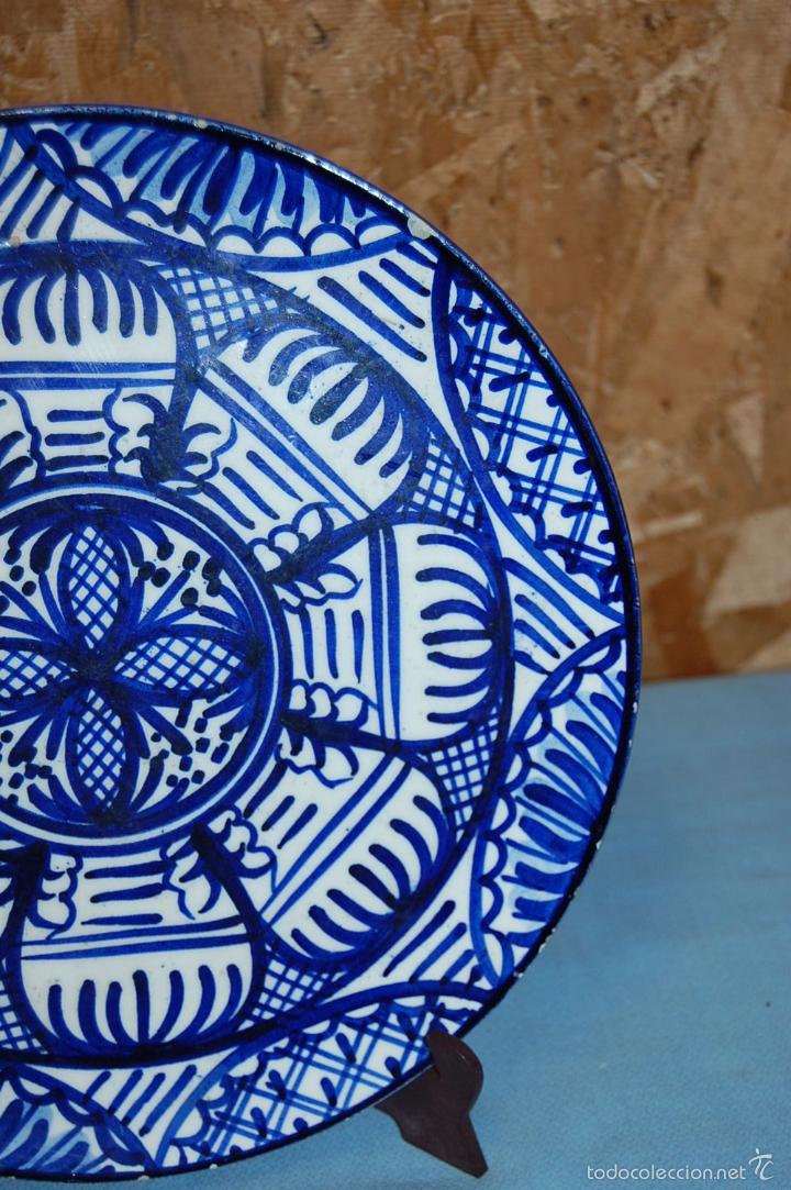 Antig&uuml;edades: PLATO EN CER&Aacute;MICA ESPA&Ntilde;OLA - Foto 3