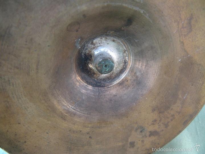 Antig&uuml;edades: ANTIGUA PALMATORIA DE BRONCE PARA VELA. - Foto 2