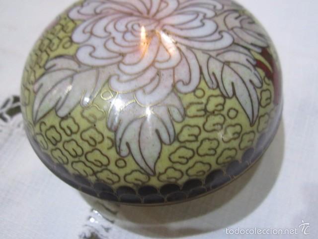 Antig&uuml;edades: Caja cloison&eacute;. 8 cms. di&aacute;metro - Foto 4