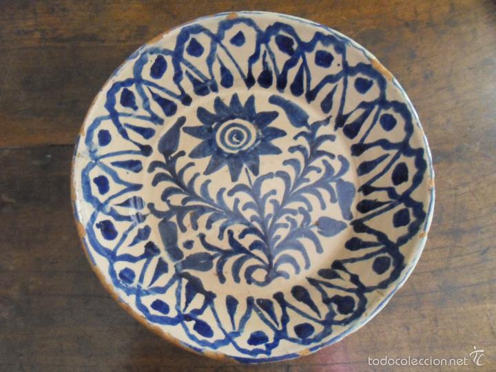Antigüedades: Fuente de cerámica de Granada.L/002 - Foto 1 - 57367241