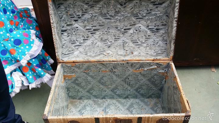 Antig&uuml;edades: baul antiguo - Foto 3