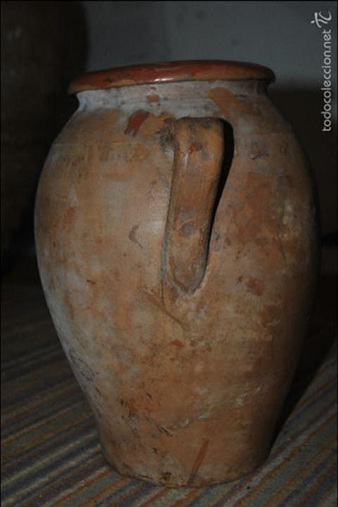 Antig&uuml;edades: antigua Vasija de barro - Foto 3