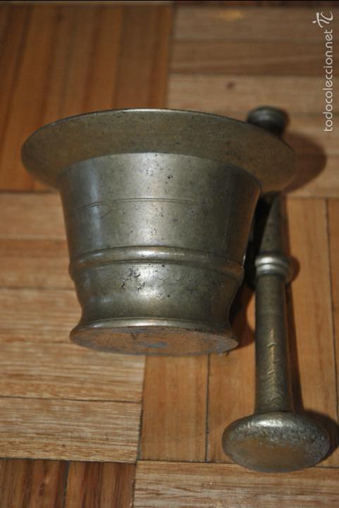 Antig&uuml;edades: Mortero de bronce - Foto 5