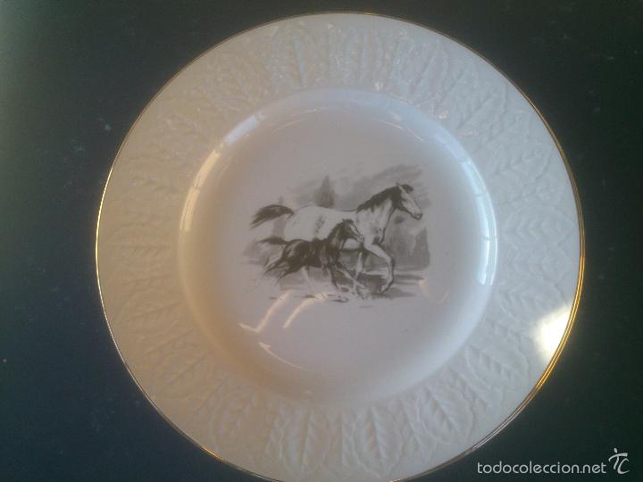 Antig&uuml;edades: porcelana tema caballos - Foto 2