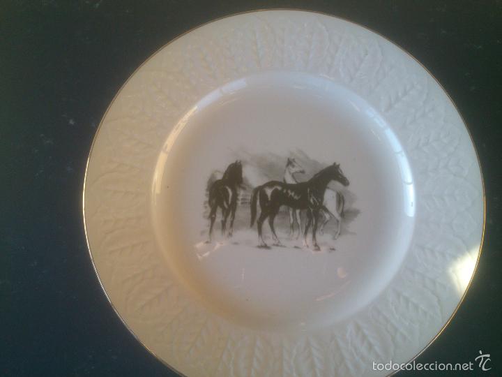 Antig&uuml;edades: porcelana tema caballos - Foto 3
