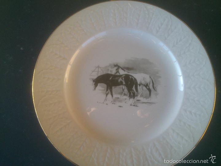 Antig&uuml;edades: porcelana tema caballos - Foto 5
