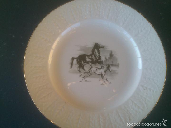 Antig&uuml;edades: porcelana tema caballos - Foto 6