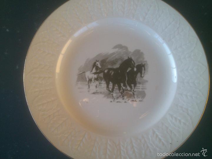 Antig&uuml;edades: porcelana tema caballos - Foto 7