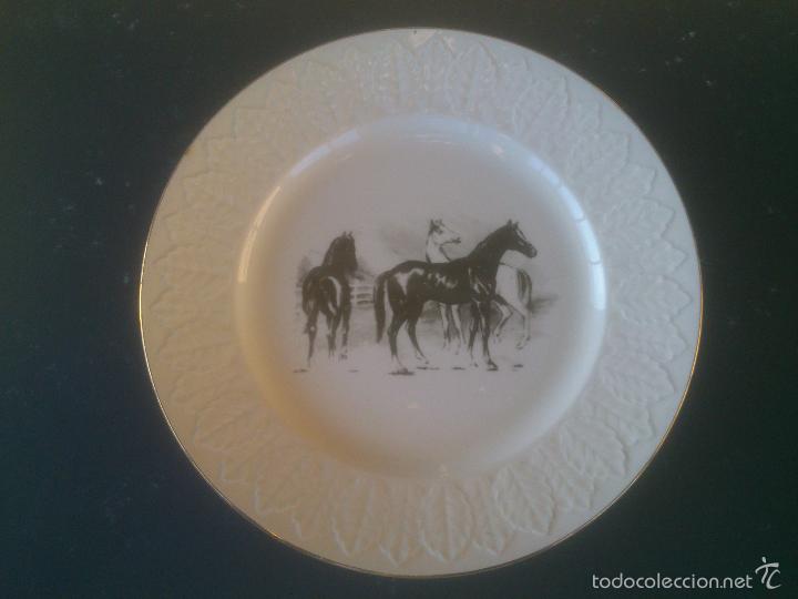 Antig&uuml;edades: porcelana tema caballos - Foto 8