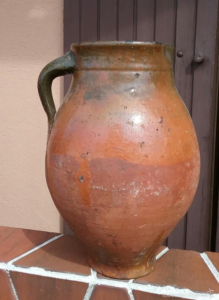 Antig&uuml;edades: Alfareria Antigua jarra de Cuenca. - Foto 1