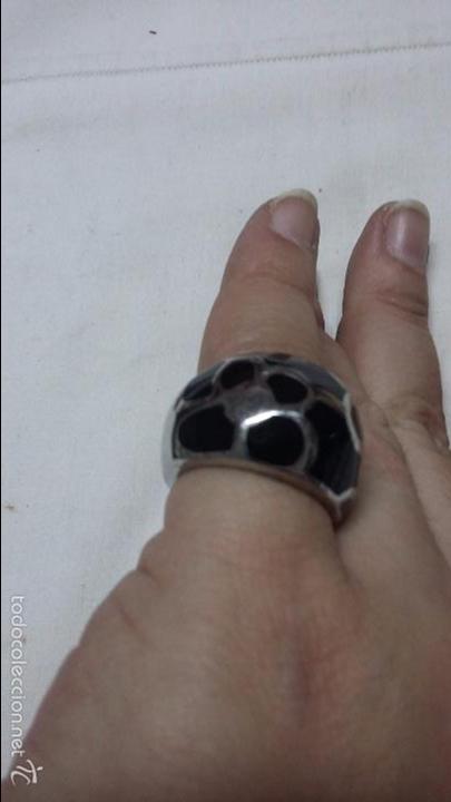 Antig&uuml;edades: ANILLO LESTOR ACERO - Foto 3