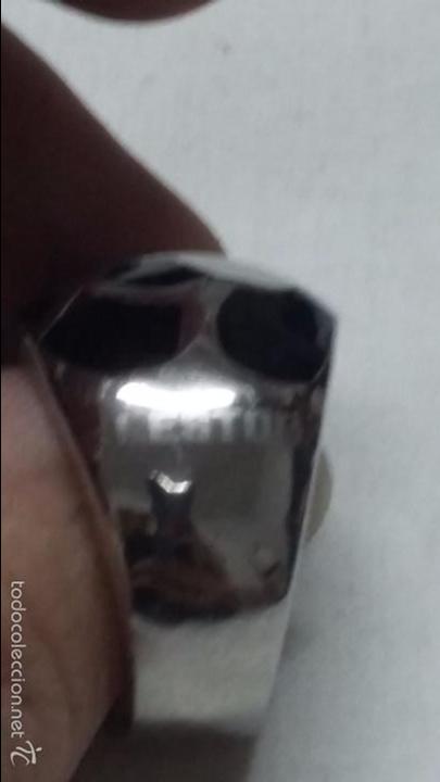 Antig&uuml;edades: ANILLO LESTOR ACERO - Foto 4