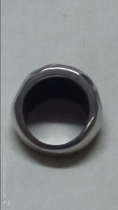 Antig&uuml;edades: ANILLO LESTOR ACERO - Foto 5