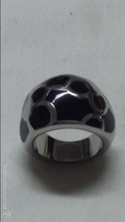 Antig&uuml;edades: ANILLO LESTOR ACERO - Foto 7