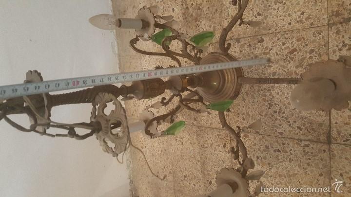 Antig&uuml;edades: LAMPARA BRONCE - Foto 10