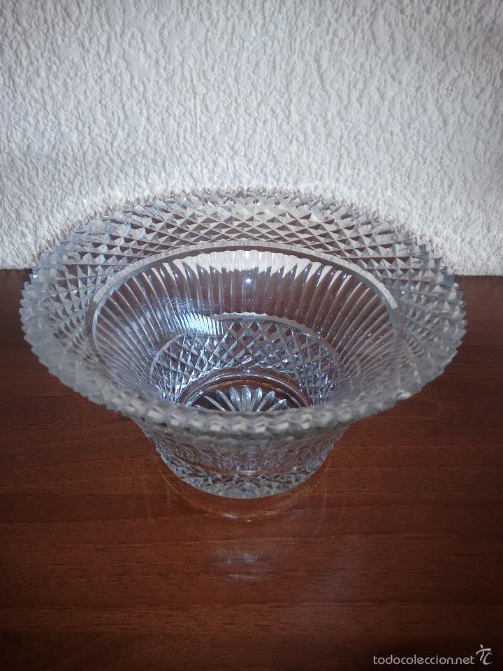 Antig&uuml;edades: Centro de mesa cristal tallado - Foto 1