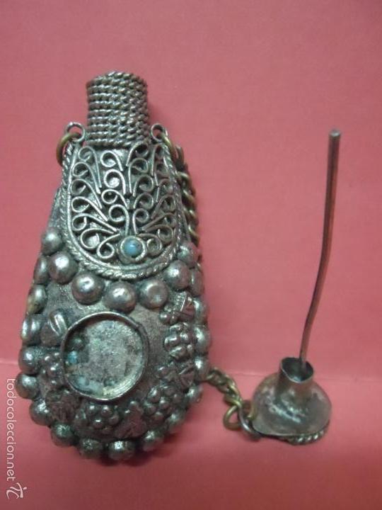 Antig&uuml;edades: perfumero plata - - Foto 2