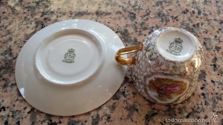 Antig&uuml;edades: antiguo juego de tazas de cafe - Foto 6