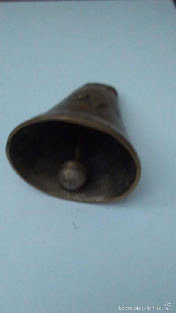 Antig&uuml;edades: Campana de bronce de una sola pieza - Foto 5