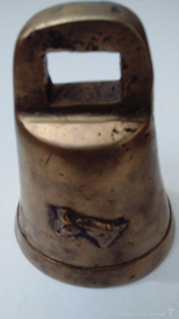 Antig&uuml;edades: Campana de bronce de una sola pieza - Foto 9