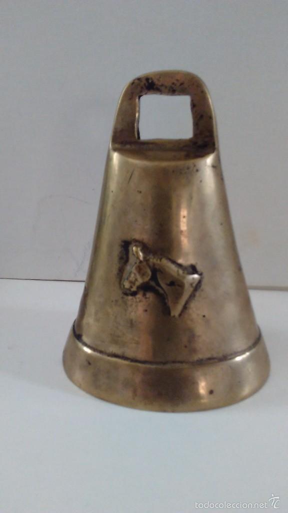 Antig&uuml;edades: Campana de bronce de una sola pieza - Foto 11
