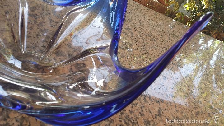 Antig&uuml;edades: antiguo centro de mesa en cristal - Foto 3